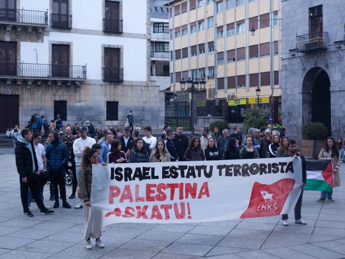 Israelen aurka eta Palestinaren askatasunera bidean, ostiralean Donostiara