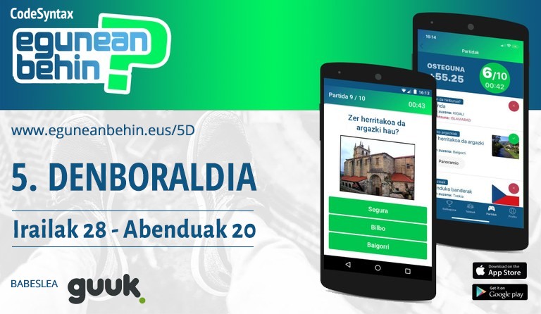 Maxixatzenen taldea martxan, gaur hasi den Egunean Behin jokoaren bosgarren denboraldian