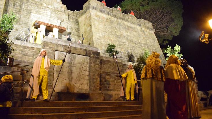 Meltxor, Gaspar eta Baltasarrek Getaria bisitatu dute