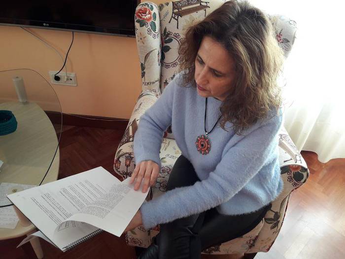 Carlota Dominguez: "Gure familiaren borroka  egia jakiteko besterik ez da"