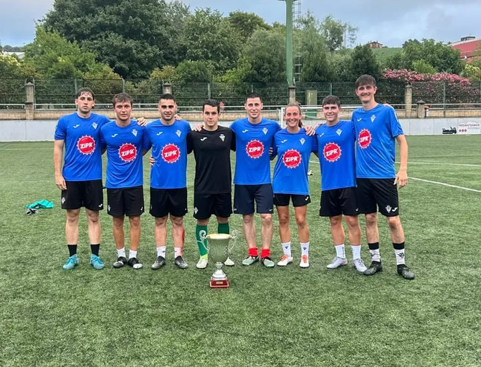 Txispazo taldeak lortu du 7ko futbol txapelketako garaipena
