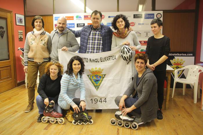 Irristaketa atala sortu dute Zarautz Kirol Elkartean
