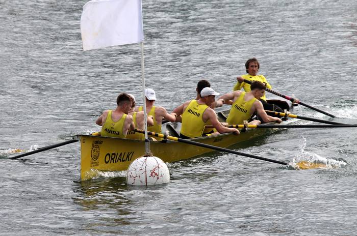 Trainerilla ligako bigarren jardunaldian ere, Orio nagusi gizonezkoetan