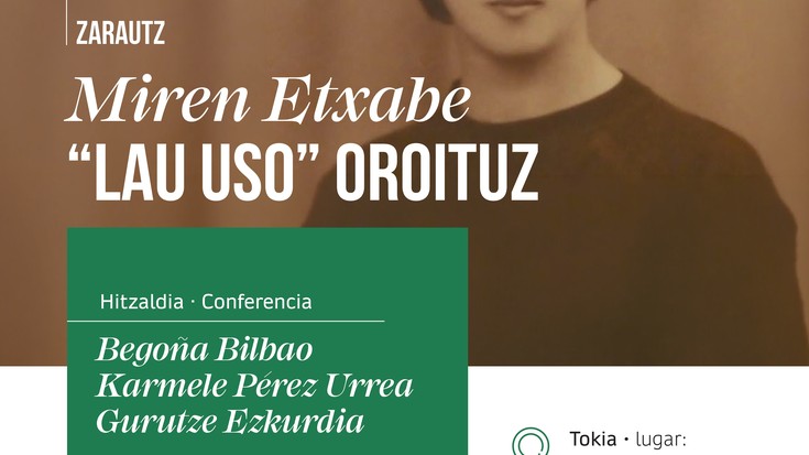 Hitzaldia: Miren Etxabe 'Lau Uxo' omentzeko hitzaldia, EAJren eskutik