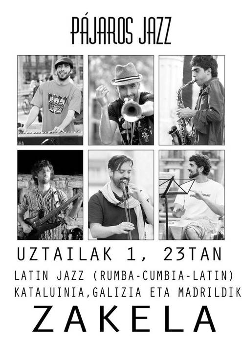 Pajaros Jazz taldearen kontzertua, Zakela tabernan