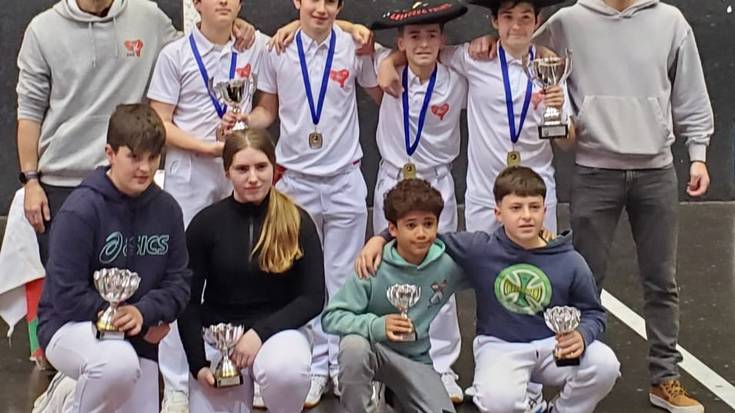 Luken Osanbela eta Aimar Rodriguez, larruzko paletan garaile