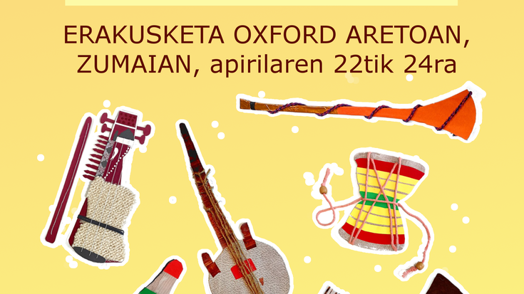 Erakusketa: 'Musika tresnak ispiluan'