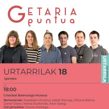 San Anton jaietako bertso saioa