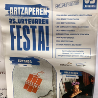 Artzaperen 25. urteurren festa
