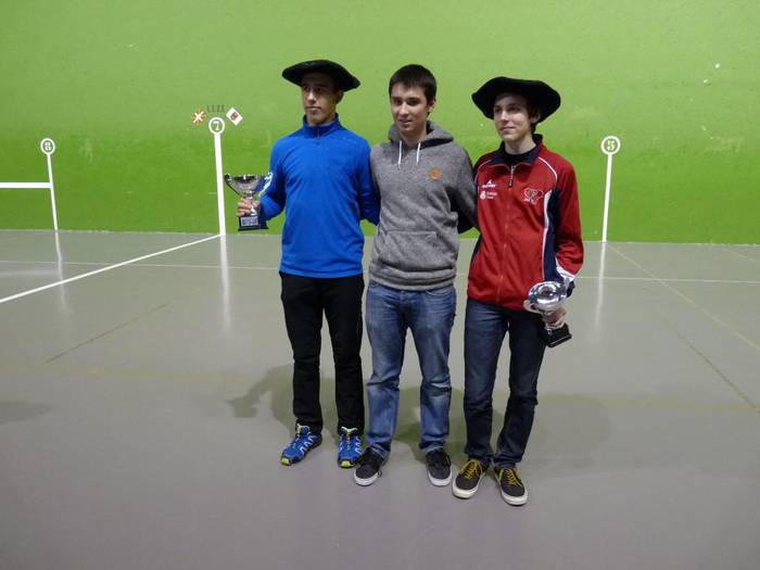 Zumaiarrak txapeldun Gipuzkoako pilota txapelketan