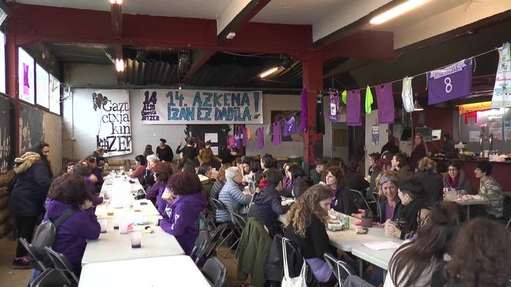 Zarauzko Koordinadora Feministak martxoak 8aren balorazioa egin du