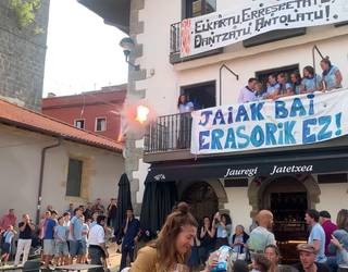 Aurtengoan dantzan hasi dituzte San Lorentzo eta San Donato jaiak