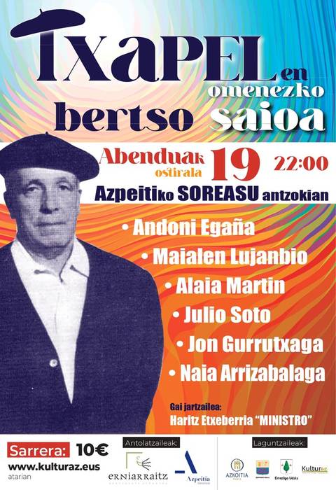 Txapelen omenezko bertso saioa