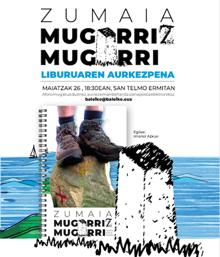 'Zumaia mugarriz mugarri' liburua aurkeztuko dute maiatzaren 26an