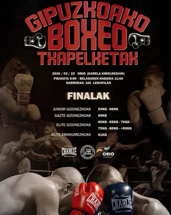 Gipuzkoako boxeo txapelketako finalak