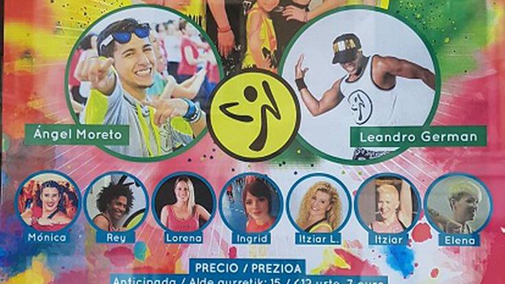 Zumba saioa izango da igandean Zumaian