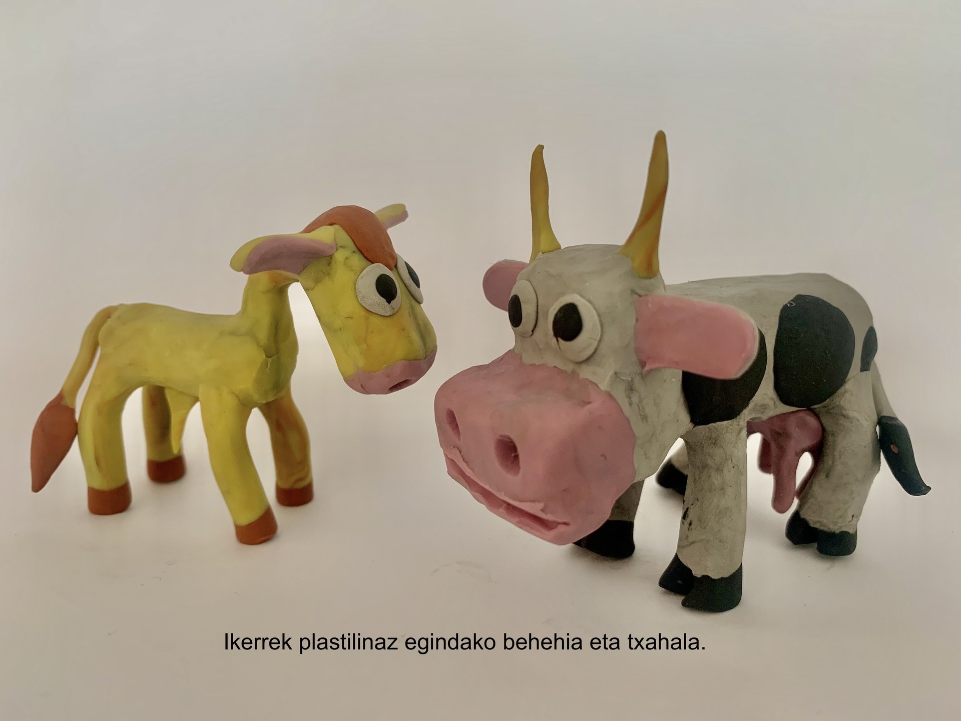 Behiak eta zaldiak