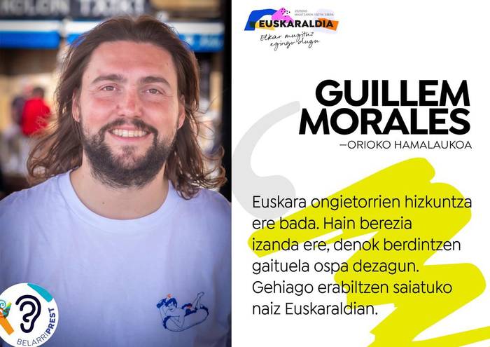 Orioko hamalaukoa: Guillem Morales