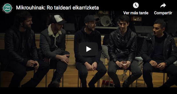 Ro musika taldea: "Gure helburua da kontzertuak ematea eta ondo pasatzea"