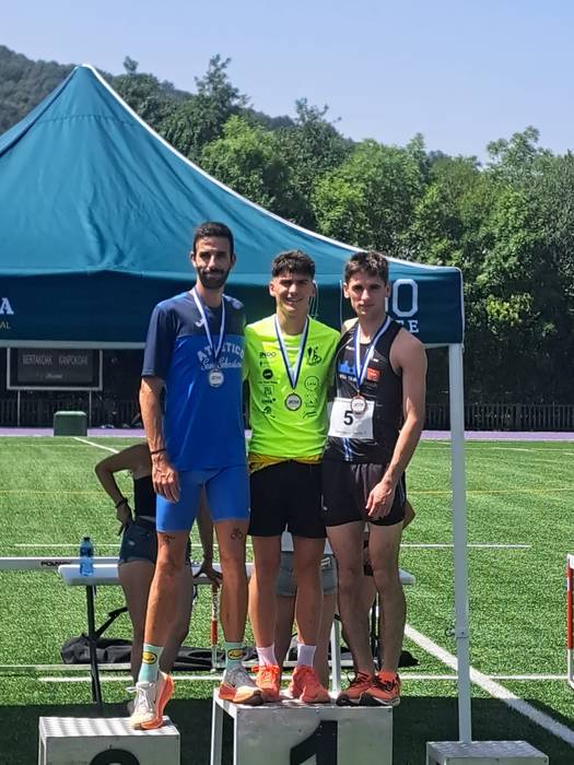 Huegun txapeldun, Azkue bigarren eta Ndao hirugarren Absolutuen Gipuzkoako Atletismo Txapelketan