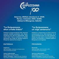 Ekitaldia: La Guipuzcoana autobus etxearen mendeurreneko ekitaldia