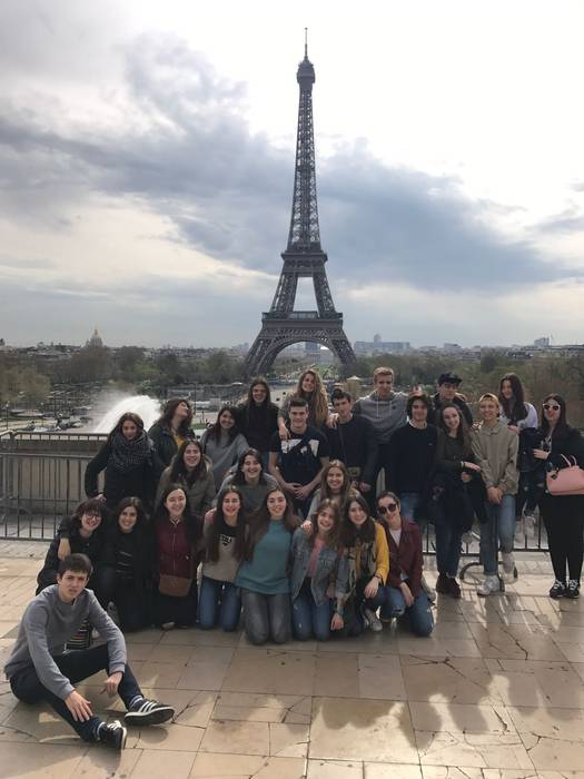 Oteiza Lizeoko ikasleak Parisen izan dira