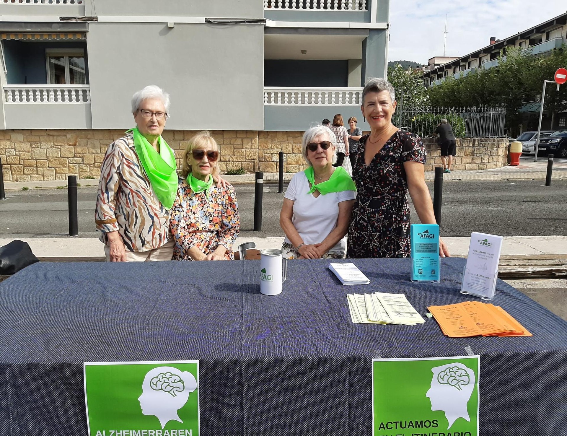 Alzheimerraren kontrako Afagi elkarteak informazio mahaia jarriko du bihar