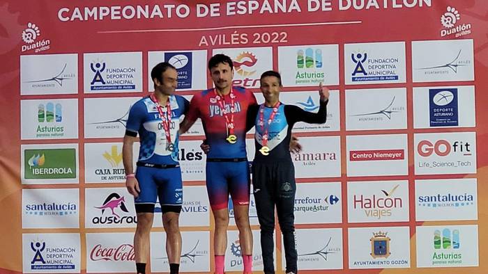 Asier Astigarraga garaile Espainiako Duatloi Txapelketan