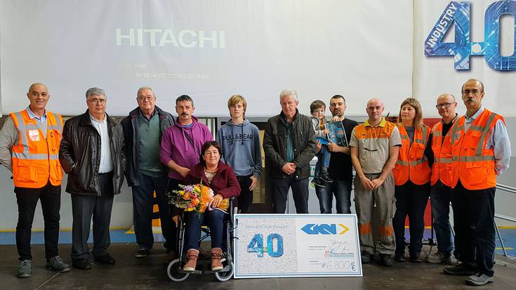6.800 euroko laguntza eman dio GKN Driveline Zumaiak Adela elkarteari