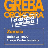Greba orokorra prestatzeko asanblada