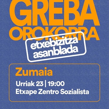 Greba orokorra prestatzeko asanblada