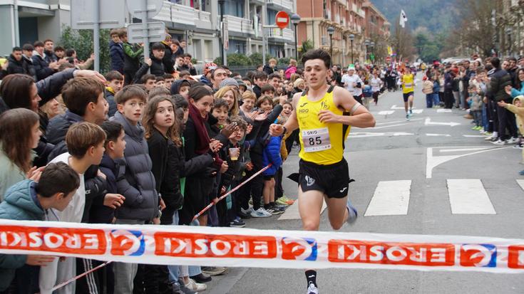 Xabat Elortza eta June Agirrezabalaga aurten ere nagusi San Silbestre lasterketan