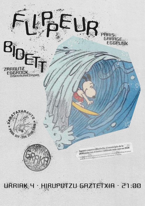 Kontzertuak: Bidett eta Flippeur