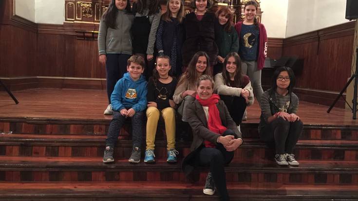 Andoaingo piano jaialdirako prestatzen