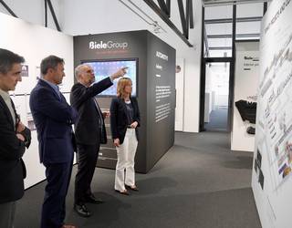 Bielek Gipuzkoa Quantum programarekin garatutako "sistema aitzindaria" ezagutu dute Mendozak eta Anduezak