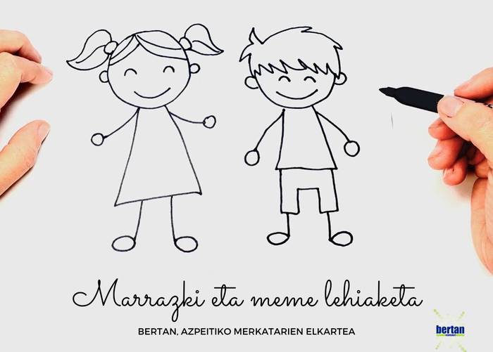 Marrazketa eta meme lehiaketak antolatu ditu Bertan merkatarien elkarteak