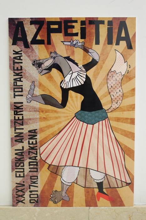 Valen Garcia azpeitiarraren kartelak iragarriko ditu XXXV. Euskal Antzerki Topaketak