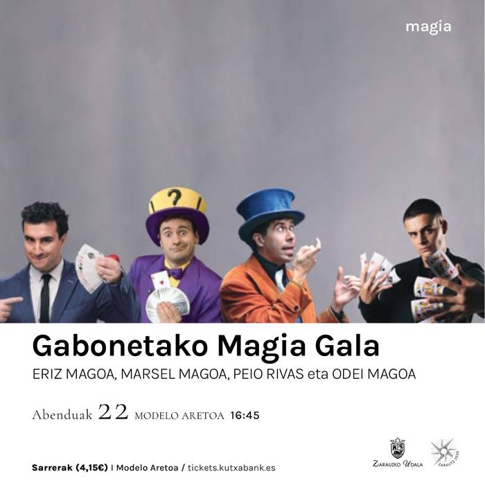 Antzerkia familian: Gabonetako Magia Gala