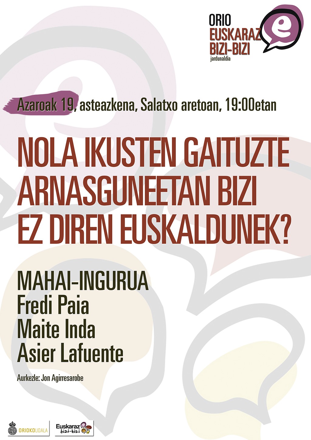 Kartelak: Mahai-ingurua: 'Nola ikusten gaituzte ar