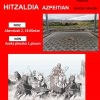 Hitzaldia: 'Iruña-Veleia, erromatar aztarnategia'