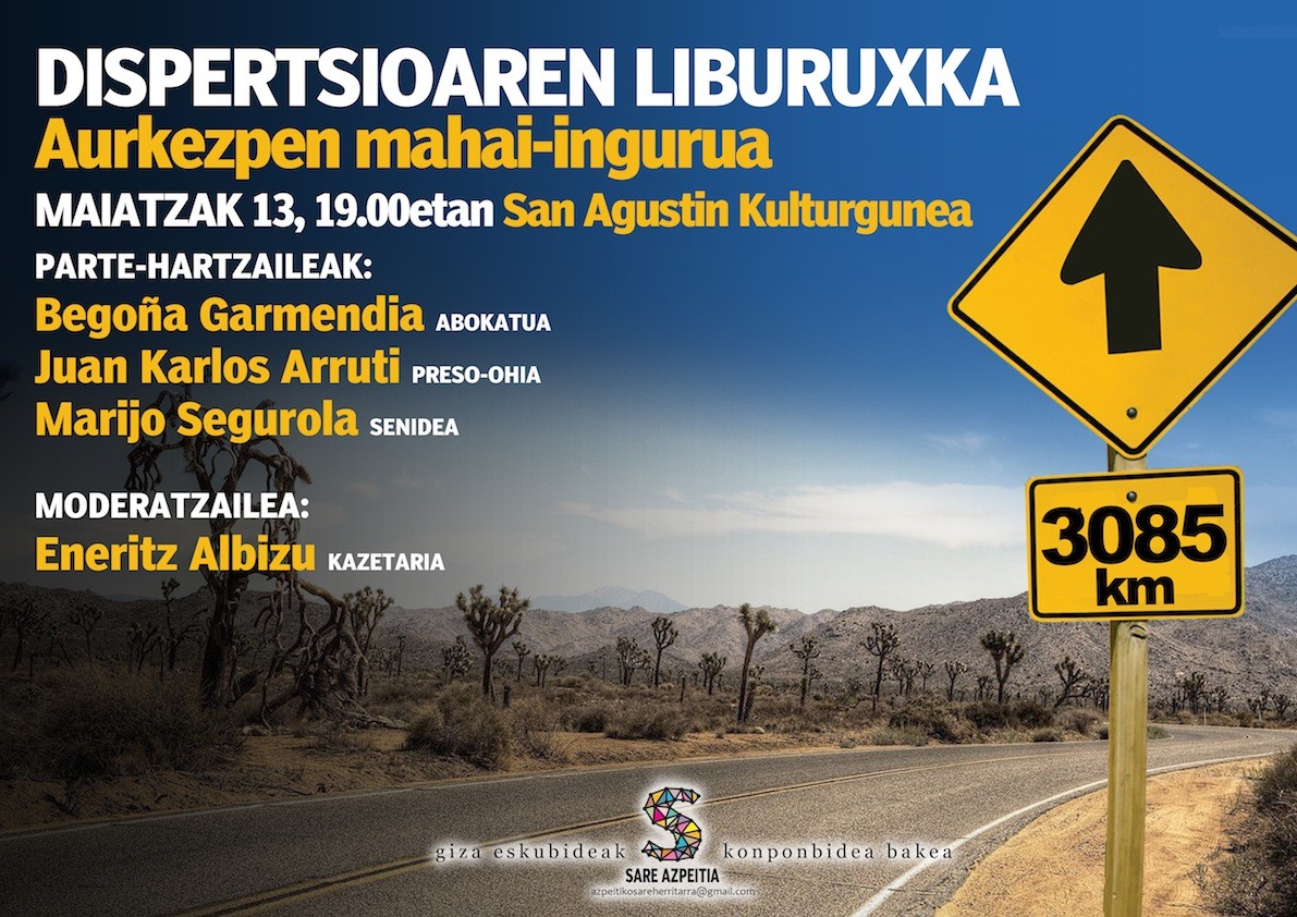 Dispertsioaren liburuxka aurkeztuz, mahai-ingurua