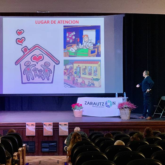 Fokua haurren beharretan jartzea