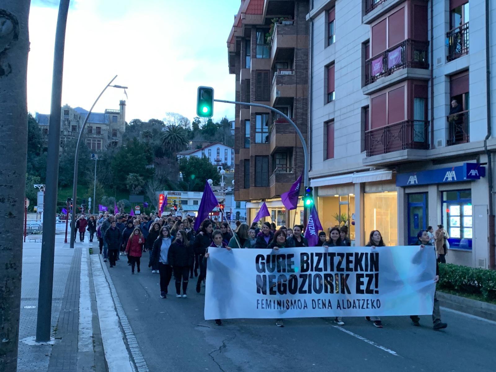 Feminismotik eraikitako mundu berri bat aldarrikatuko du igandeko manifestazioak