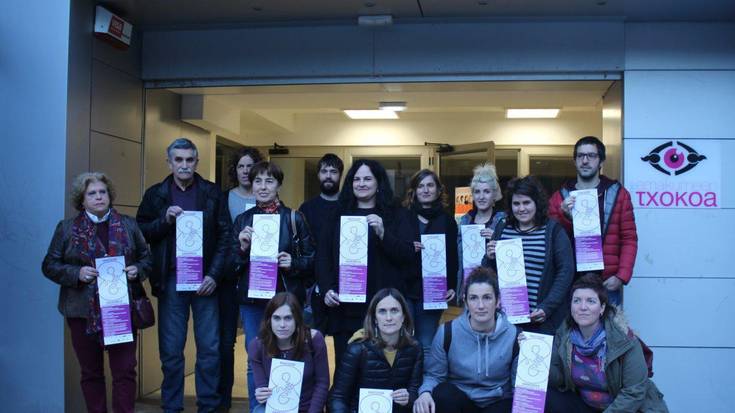Azpeitiko eragileek egitarau bateratua prestatu dute martxoaren 8aren bueltan