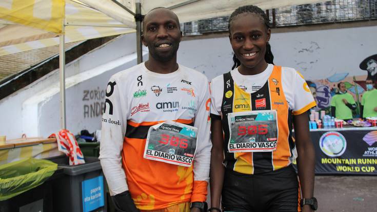 Geoffrey Ndungu eta Joyce Njeru garaile maratoi erdian