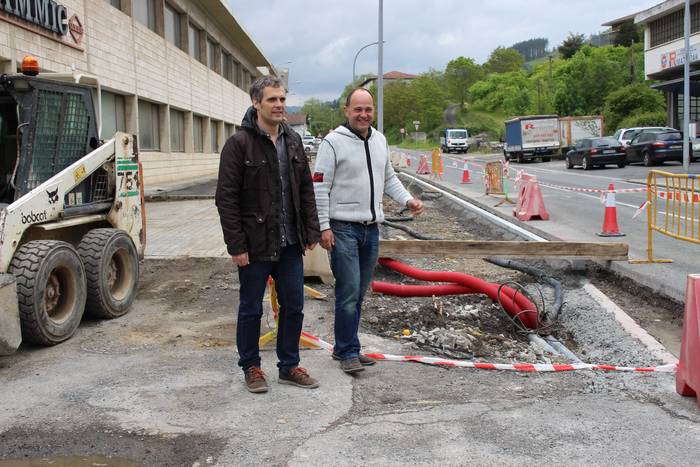 Martxan dira Urrestillarako bidegorriaren lehen faseko obrak