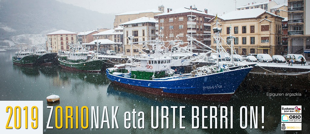 Zorionak eta urte berri on! 