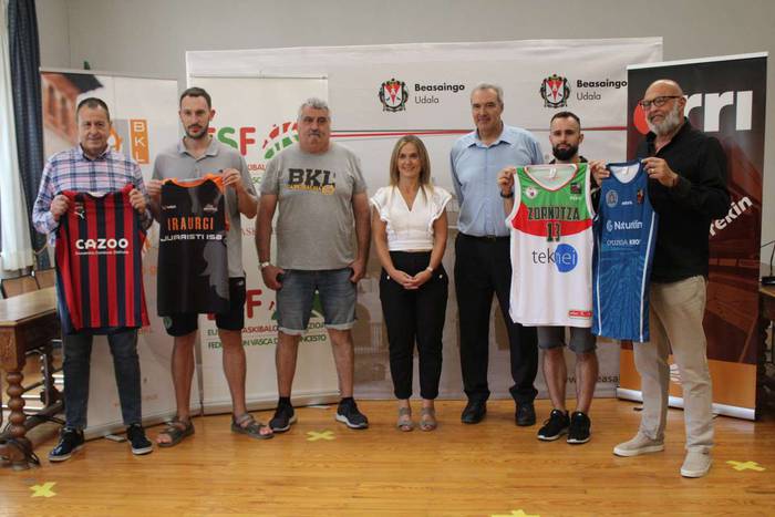 Euskal Kopa, liga hasi aurreko hitzordua Iraurgi saskibaloi klubeko bi talde nagusientzat