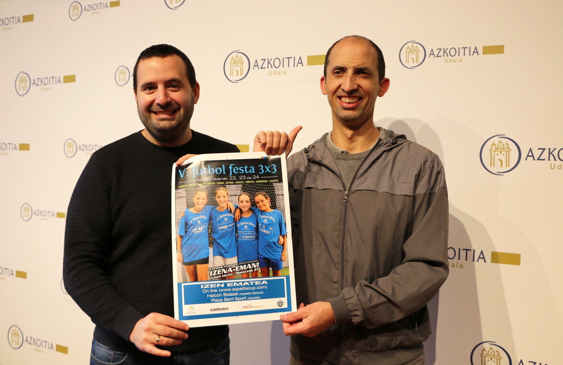 Ekainean izango den V. Futbol Festa 3x3 aurkeztu dute