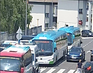 Trafikoarekin arazoak Garmendi auzunean
